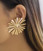 Flower earrings - Image 2