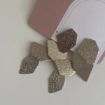 geometric dangles Silver