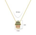 Hamsa hand necklace 🪬 - Image 3