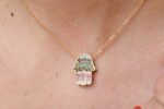 Hamsa hand necklace 🪬 - Image 2