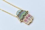 Hamsa hand necklace 🪬 - Image 4
