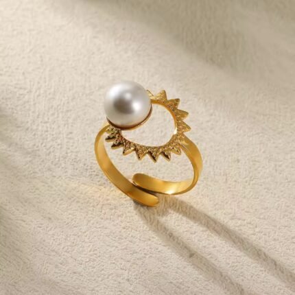 Sun with pearl ring ☀️