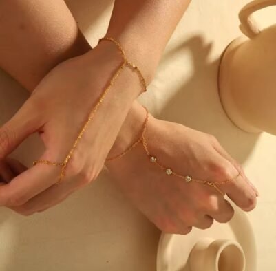 img_1591 Finger Chain Bracelet Stainless Steel - Image 2