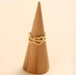 Heart Pearl Ring 18K Gold-plated Stainless Steel - Image 2