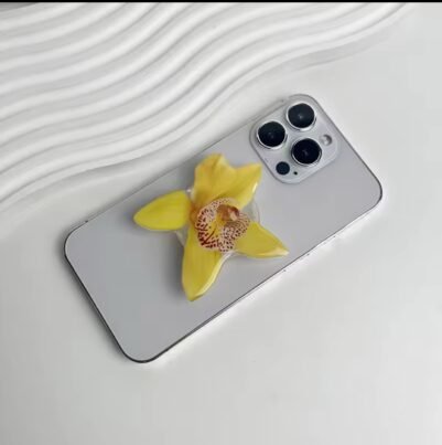 img_3434 Yellow flower phone holder 🌼 - Image 1