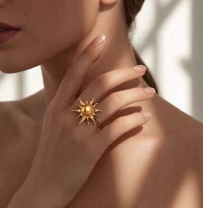 Sun Ring  stainless steel daily wear☀️ - Image 3