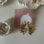 Geometric hanging earrings - Image 2