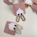 Grag dangling geometric earrings - Image 2