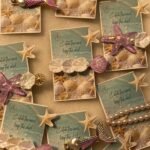 starfish shell hair clips