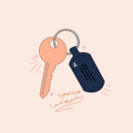 Oval Keychain