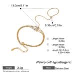 Multi layers finger Bracelet Stainless Steel - Image 4