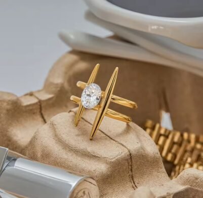 img_3441 18K Gold-plated Stainless Steel Ring - Image 1