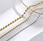 Necklace & Bracelet Set ✨
18K Gold-plated Stainless Steel