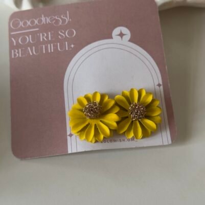 img_6876 sunflower Earrings 🌻 - Image 2