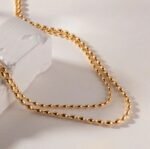 Necklace & Bracelet Set ✨
18K Gold-plated Stainless Steel