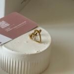 Minimalist heart 18K Gold Color Plated Ring - Image 3