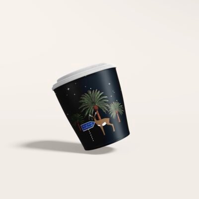 takeaway-glossy-plastic-coffee-cup-branding-mockup عُمان حيث الأمن والأمان 🇴🇲 - Image 1