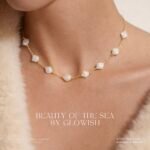 Beauty of the sea Bracelet & Necklace set Gold Plated Stainless Steel