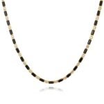 Black Crystal Tennis Necklace