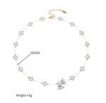 Beauty of the sea Bracelet & Necklace set Gold Plated Stainless Steel - Image 6