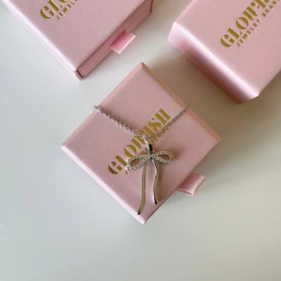 bow-tie necklace stainless steel🎀 - Image 2