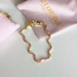 Pink Waves Bracelet 18k Gold - Image 2