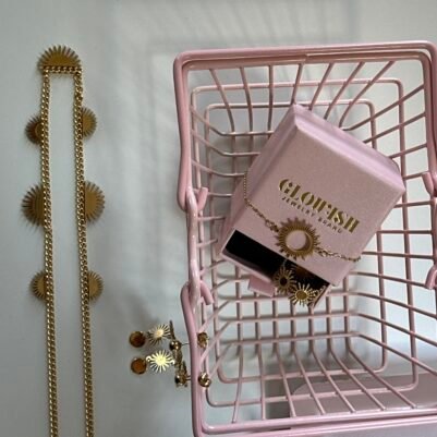 Stainless Steel set (earrings, necklace, bracelet & Ring) ☀️ - Image 2