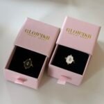 Black and white vintage ring adjustable, Stainless Steel