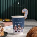 Cozy nights paper cup ❄️☃️