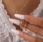 Pearl Pin Set (Necklace, Earrings) - Image 3