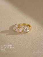 Bloom Duo Ring ✨ - Image 2