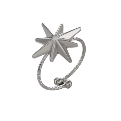 Octagonal Star ring ✨ - Image 2