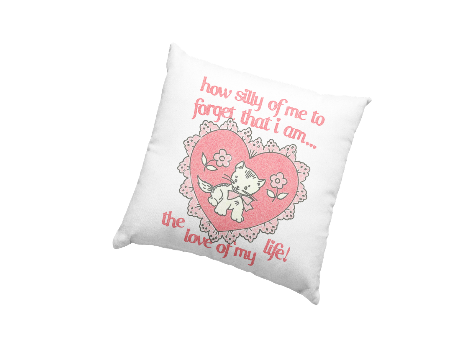 img_2564 I am the love of my life satin pillow case 🩷 - Image 1